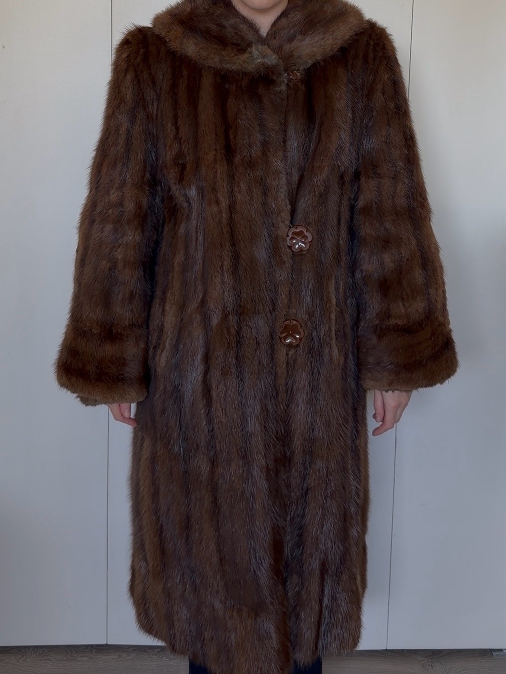 Vintage real Fur Coat